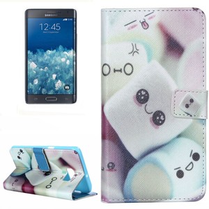 Handyhlle Tasche fr Handy Samsung Galaxy Note 5 Edge Marshmallows