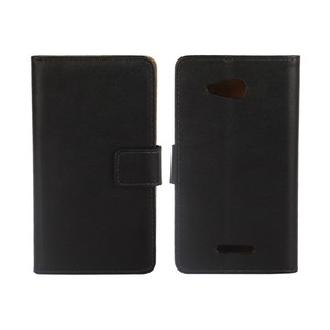 Schutzh�lle Handytasche (Flip Quer) Wallet f�r Handy Sony Xperia E4G Schwarz