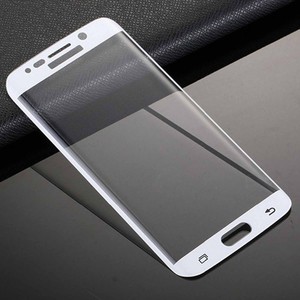 Samsung Galaxy S6 Edge 3D Panzer Glas Folie Display Schutzfolie H�llen Case Wei�
