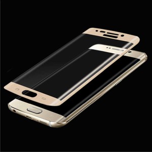 Samsung Galaxy S6 Edge 3D Panzer Glas Folie Display Schutzfolie Hllen Case Gold