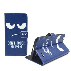 Handyhlle Tasche fr Handy Vodafone Smart Ultra 6 Dont Touch my Phone