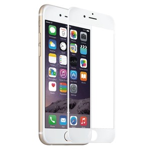 Apple iPhone 6 Plus / 6s Plus 3D Panzer Glas Folie Display Schutzfolie Hllen Case Wei