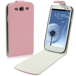 Handy Tasche Flip d�nn f�r Samsung Galaxy S3 i9300 / i9305 / S3 NEO i9301 Rosa