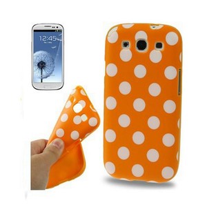 Schutzhlle TPU Case fr Handy Samsung I9300 Galaxy S3 Orange