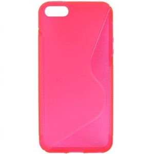 Schutzh�lle TPU H�lle f�r Handy Apple iPhone 5 / 5s Pink