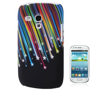Schutzh�lle Hard Case H�lle f�r Handy Samsung Galaxy S3 mini i8190 / i8195 / i8200 Stars