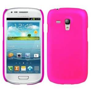 Schutzh�lle Hard Case H�lle f�r Handy Samsung Galaxy mini / i8190 / i8195 / i8200 Pink