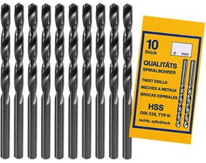 10x HSS10 - HSS - BOHRER  1,0 mm
