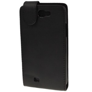 Schutzhlle Flip Tasche fr Samsung Galaxy Note 2 N7100 Schwarz