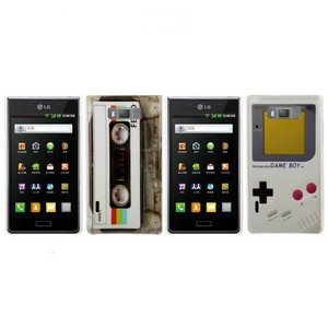 Hard Case Hlle Kassette + GameBoy fr Case Handy LG Optimus L7 P700 P705