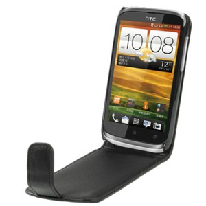 Schutzhlle Flip Tasche fr Handy HTC Desire V T328W