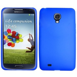 Schutzhlle Silikon Case fr Handy Samsung Galaxy S4 GT-I9500 / GT-I9505 / LTE+ GT-I9506 / Value Edition GT-I9515 Dunkelblau