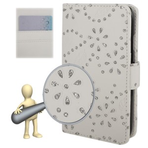 H�lle Tasche Etui Strass Case Schale Cover f�r Handy Samsung Galaxy S4 i9505 TOP