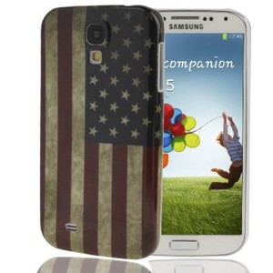 Handyhlle USA Flagge fr Samsung Galaxy S4 GT-I9500 / GT-I9505 / LTE+ GT-I9506 / Value Edition GT-I9515