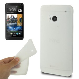 Schutzhlle Silikon Case fr Handy HTC One M7 Transparent