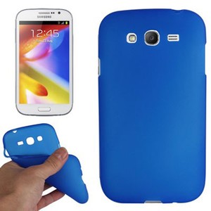 Handyh�lle TPU Case f�r Samsung i9080 i9082 Blau