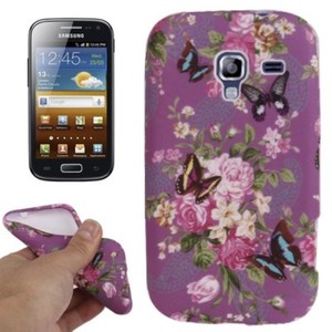 Schutzhlle TPU Case fr Handy Samsung Galaxy Ace 2 i8160 Lila