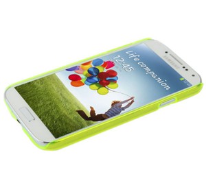 Schutzh�lle Case f�r Handy Samsung Galaxy S4 GT-I9500 / GT-I9505 / LTE+ GT-I9506 / Value Edition GT-I9515 Giftgr�n