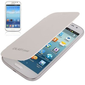 Schutzhlle ultradnn Tasche fr Samsung Galaxy Grand Duos i9082 Wei