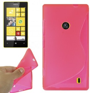 Schutzh�lle TPU Case f�r Handy Nokia Lumia 520 Pink