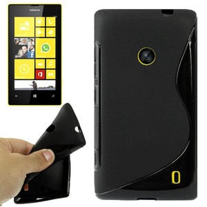 Schutzh�lle TPU Case f�r Handy Nokia Lumia 520 Schwarz