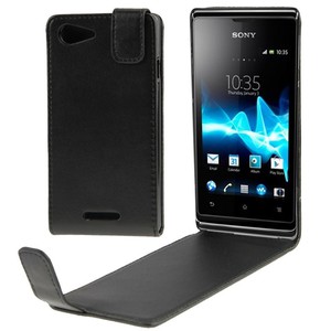 Handyh�lle Schutzh�lle Flip Handytasche f�r Sony Xperia E2
