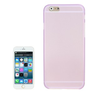 Schutzh�lle Case Ultra D�nn 0,3mm f�r Handy Apple iPhone 6 Lila / Violett Transparent
