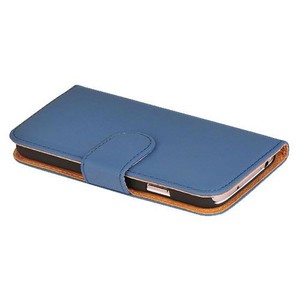 Schutzh�lle Handytasche (Flip Quer) f�r Handy Apple iPhone 6 Plus Dunkelblau