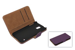 Schutzh�lle Handytasche (Flip Quer) f�r Handy Apple iPhone 6 Plus Lila / Violett