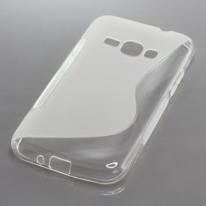 OTB TPU CASE KOMPATIBEL ZU SAMSUNG GALAXY J1 (2016) SM-J120 S-CURVE TRANSPARENT