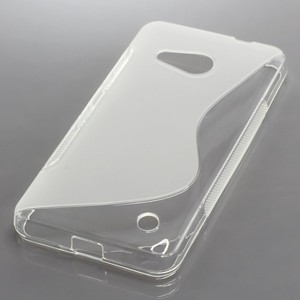 OTB TPU CASE KOMPATIBEL ZU MICROSOFT LUMIA 550 S-CURVE TRANSPARENT