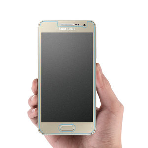 Panzer Glas fr Samsung Galaxy A3 Echt Schutz Folie Handy Matt