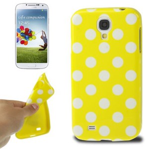 Schutzhlle TPU Punkte Case fr Handy Samsung Galaxy S4 GT-I9500 / GT-I9505 / LTE+ GT-I9506 / Value Edition GT-I9515