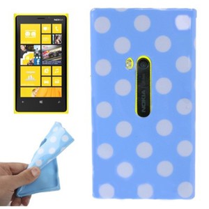 Schutzh�lle TPU Punkte Case f�r Handy Nokia Lumia 920