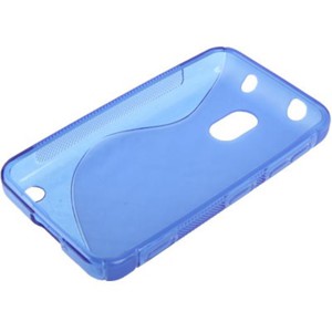 Handyh�lle TPU Case f�r Handy Nokia Lumia 620 blau
