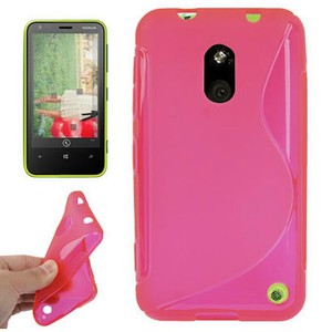 Handyh�lle TPU Case f�r Handy Nokia Lumia 620 pink