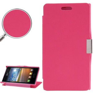 Handyhlle Tasche fr LG Optimus L5 / E610 pink gebrstet
