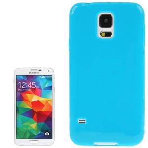 Schutzh�lle TPU Case f�r Handy Samsung Galaxy S5 / S5 Neo Blau