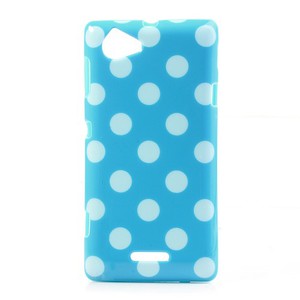 Schutzh�lle f�r Handy Sony Xperia L S36h Hellblau