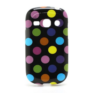 Schutzhlle fr Handy Samsung Galaxy Fame S6810 Schwarz / Bunt