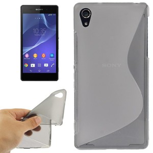 Handyh�lle TPU-Schutzh�lle f�r Sony Xperia Z2 grau
