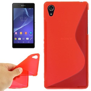 Handyh�lle TPU-Schutzh�lle f�r Sony Xperia Z2 rot