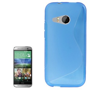 Handyhlle TPU-Schutzhlle fr HTC One mini 2 Blau