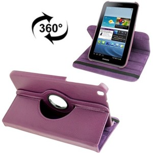 Schutzhlle Tablettasche (Flip Quer) fr Samsung Galaxy Tab 3 8.0 T3110 T3100 Lila / Violett