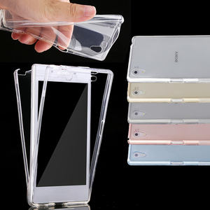 Full TPU Case f�r Sony Xperia Serie Schutz H�lle Case Handy Tasche Transparent Cover