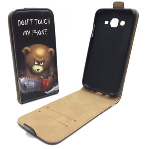 Handyh�lle Tasche f�r Handy Samsung Galaxy J5 B�r mit Kettens�ge