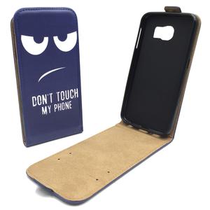 Handyh�lle Tasche f�r Handy Samsung Galaxy S6 Dont Touch my Phone