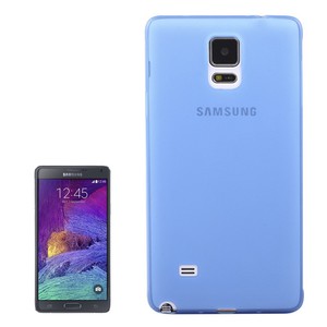 Schutzh�lle Case Ultra D�nn 0,3mm f�r Handy Samsung Galaxy Note 4 SM-N910 Blau