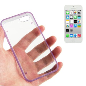 Schutzh�lle Hard Case f�r Handy Apple iPhone 5C Lila / Violett