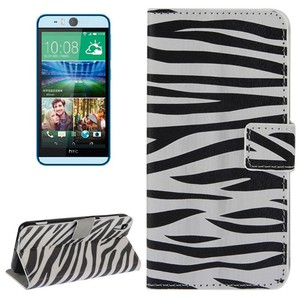 Handyhlle Tasche fr Handy HTC Desire Eye Motiv Zebra